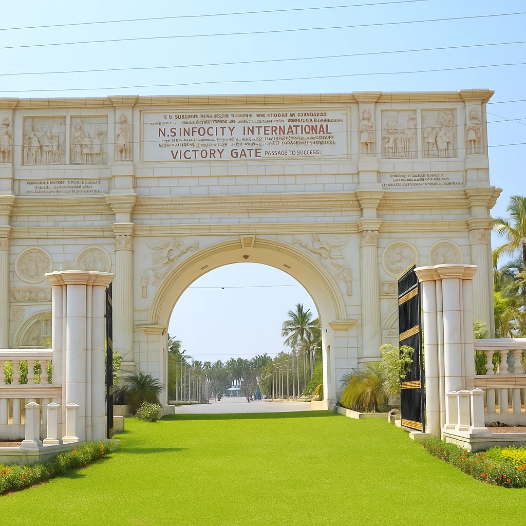 NS Infocity in Doddaballapur Entrance
